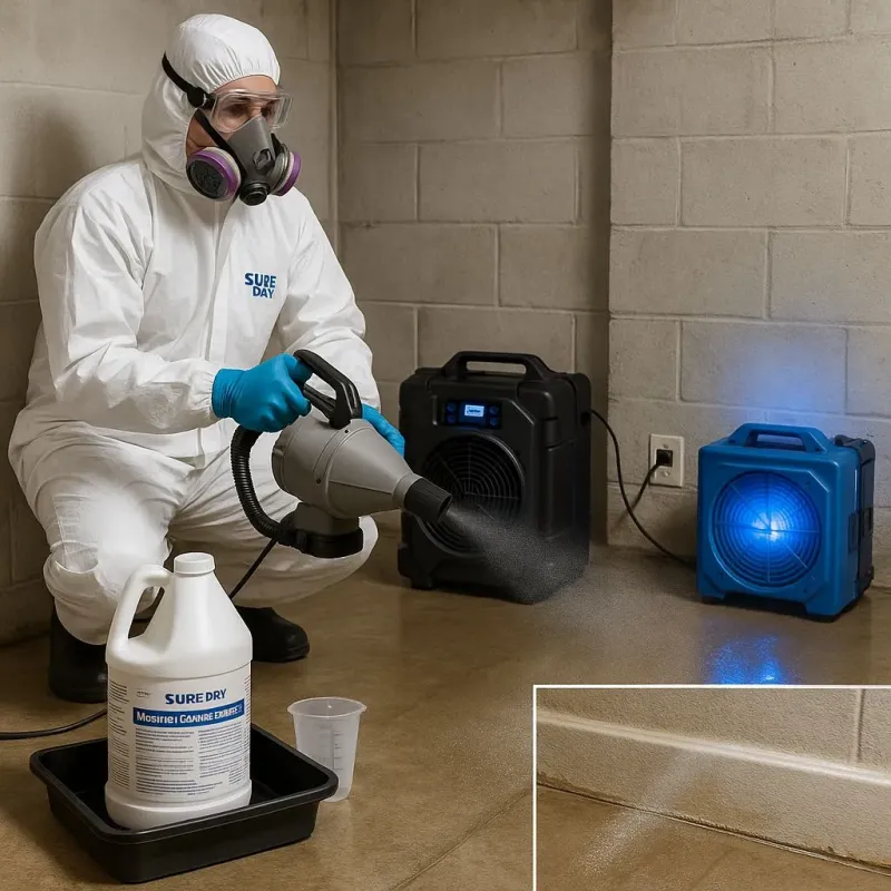Sanitization and Odor Removal process in Chatmoss, VA