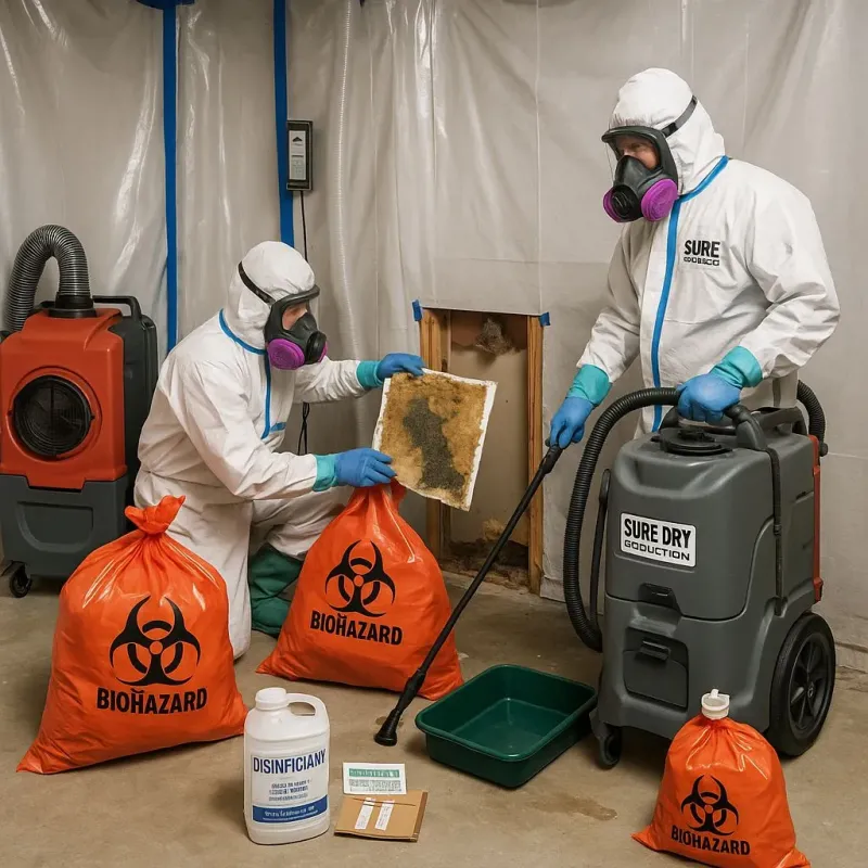Contaminated Water Handling Protocols process in Chatmoss, VA